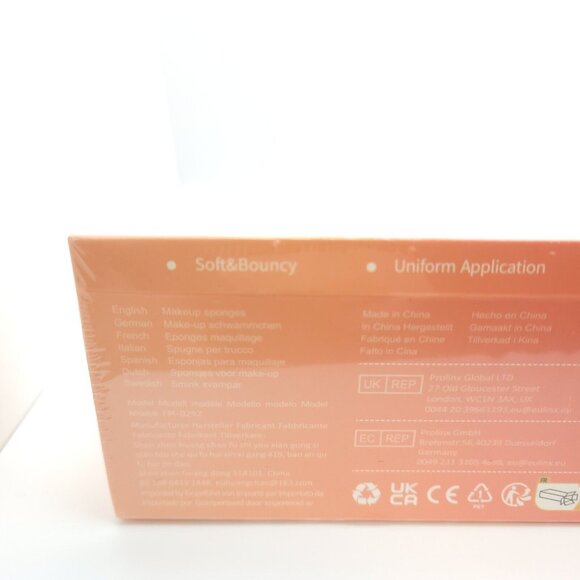 BEAKEY Multi-colored Makeup Sponges Boun Boun Latex-Free 5 pcs New in Box - Picture 5 of 9